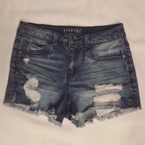 EMPYRE Distressed Shorts